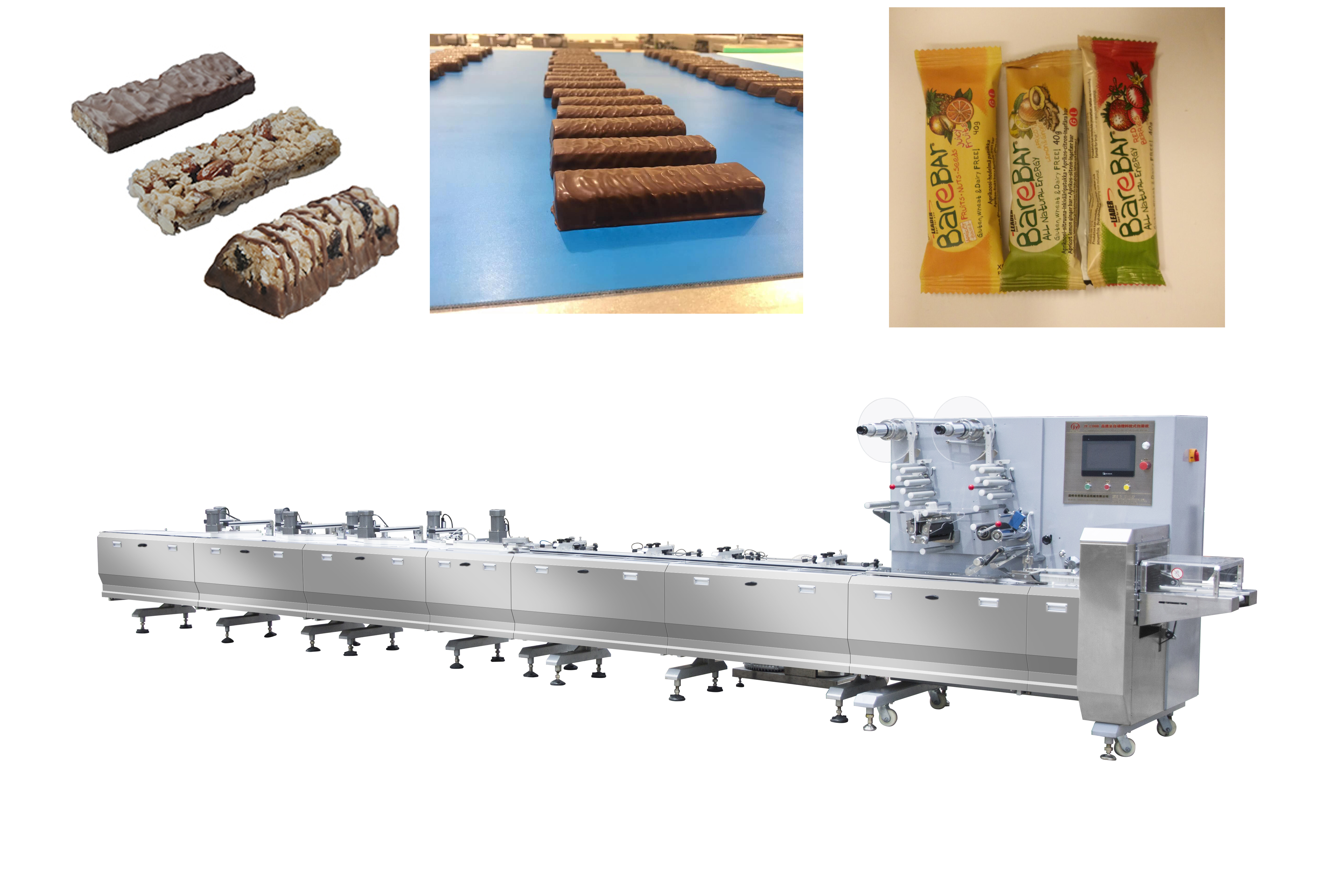 Automatic Feeding Protein Bar Chocolate Bar Packaging Machine(JY-L1000)